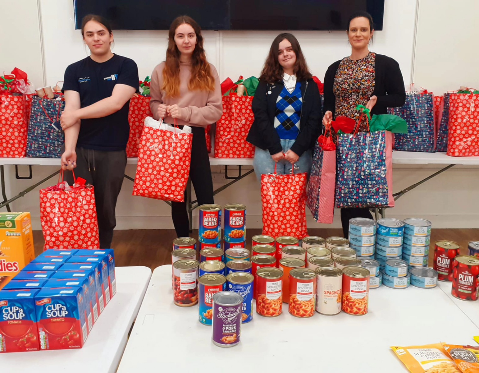 Festive Cheer at Waterside Community Larder Berkshire Youth Waterside
